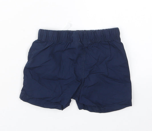 H&M Boys Blue Cropped Trousers Size 18-24 Months