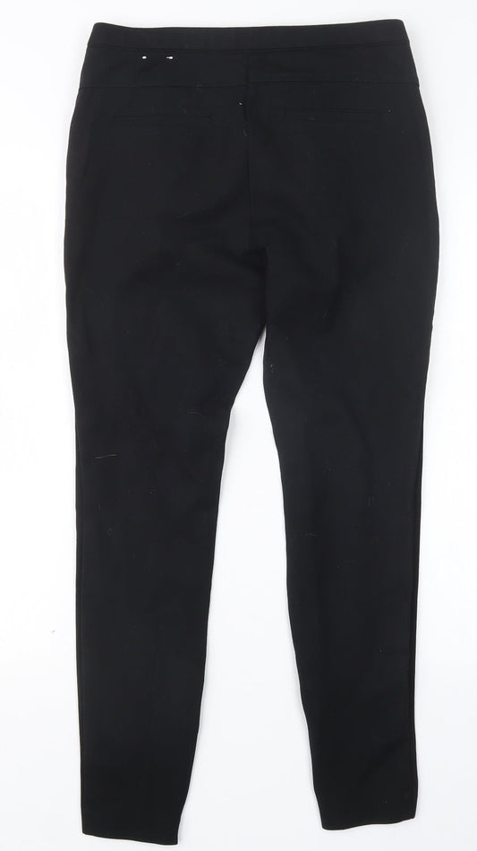Dalia Womens Black Trousers Size 10 L27 in