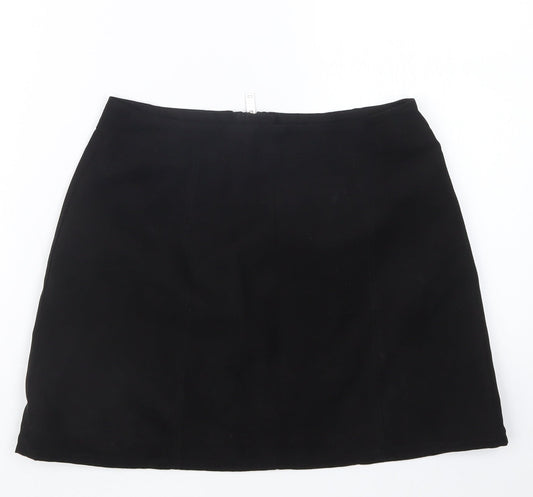 Divided by H&M Womens Black Straight & Pencil Skirt Size 8