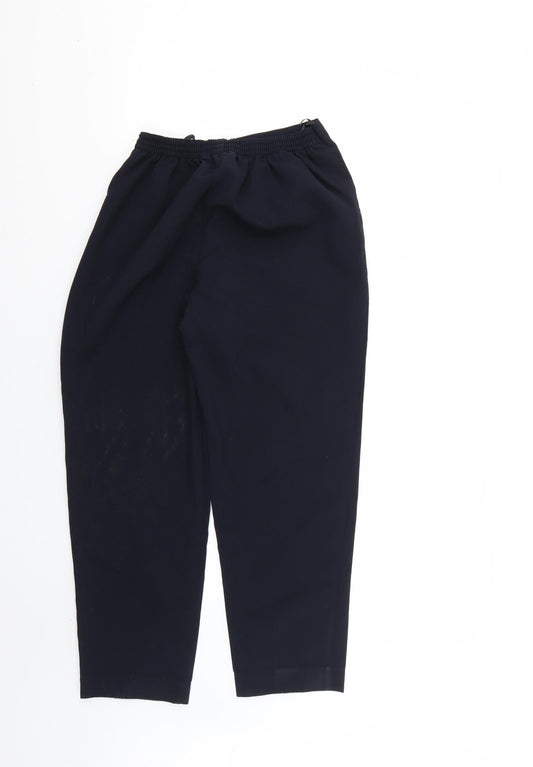 sarah hamilton Womens Blue Trousers Size 10 L24 in