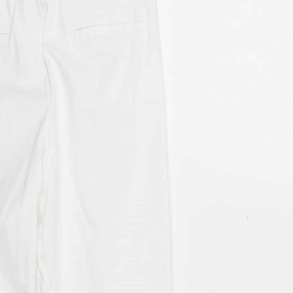 Preworn Womens White Cropped Jeans L21 in