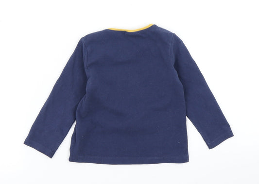 NEXT Boys Blue Basic T-Shirt Size 9-12 Months