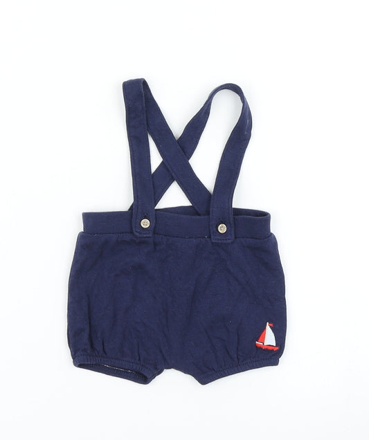 Little Nutmeg Boys Blue Shorts Outfit/Set Size 0-3 Months