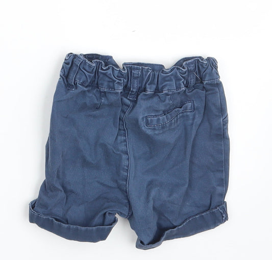 MAX Baby Blue Denim Cropped Trousers Size 12-18 Months - Waist 18in