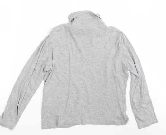 EWM Womens Grey Pullover Sweatshirt Size 14