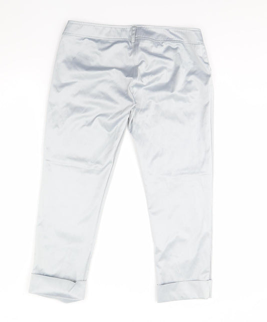 Artisti Italian Womens Blue Trousers Size L L27 in
