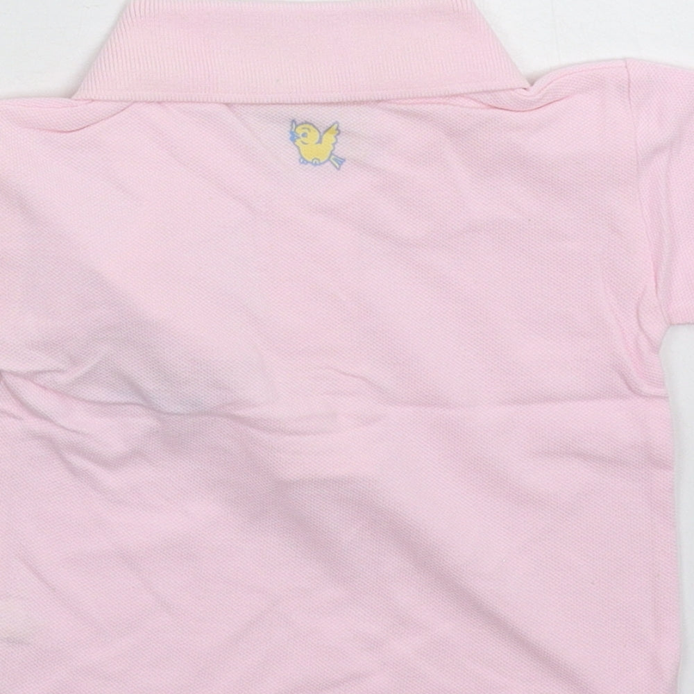 Larkwood Girls Orange Pullover Polo Size 9-12 Months