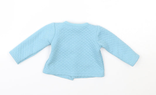CHICK PEA Baby Blue Cardigan Jumper Size 0-3 Months