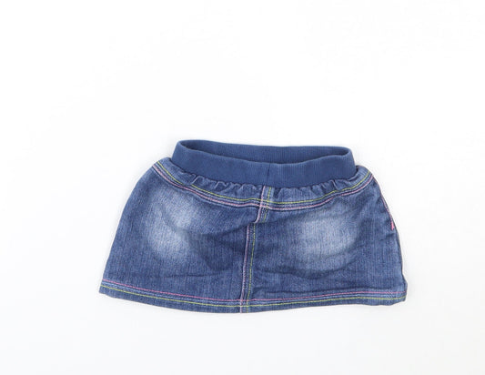 George Girls Blue Flare Skirt Size 6-9 Months