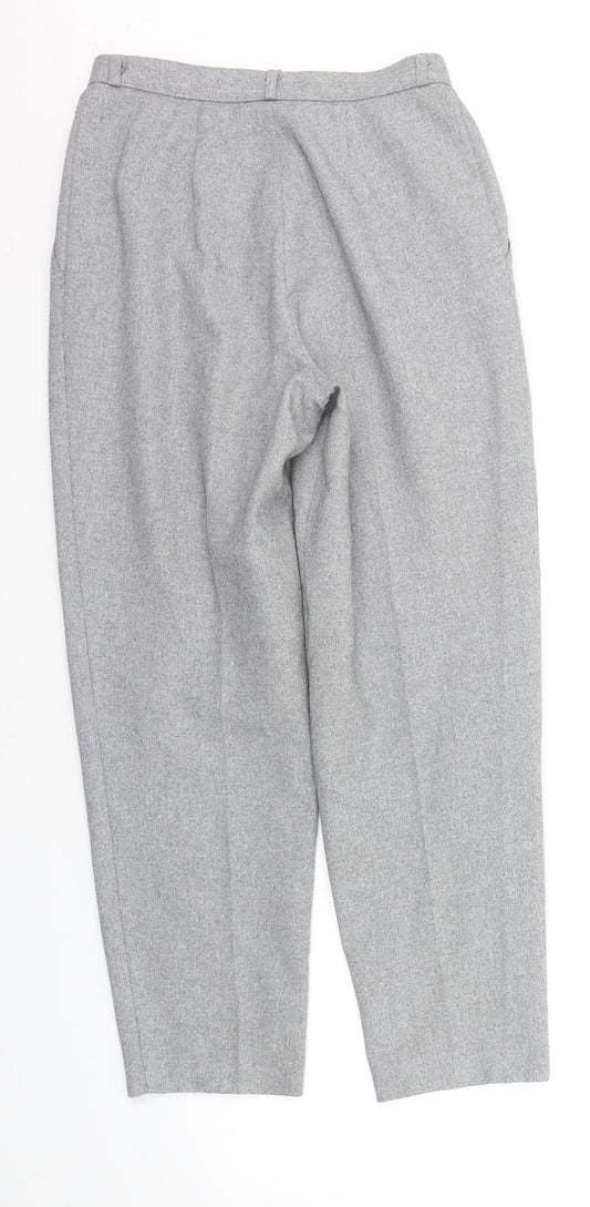 Littlewoods Womens Grey Trousers Size 14 L26 in