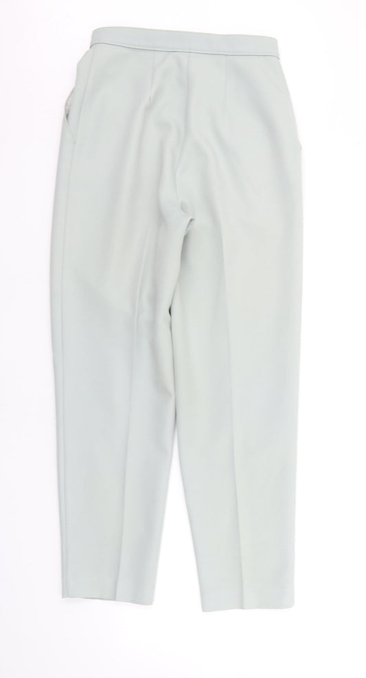 Littlewoods Womens Green Trousers Size 12 L27 in