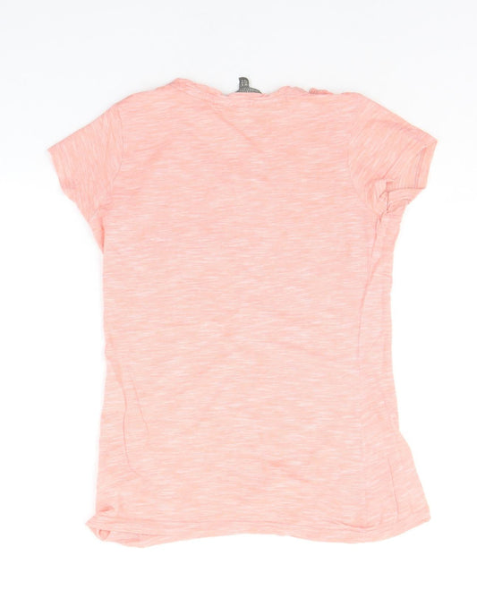 moutain warhouse Womens Orange Basic T-Shirt Size 6