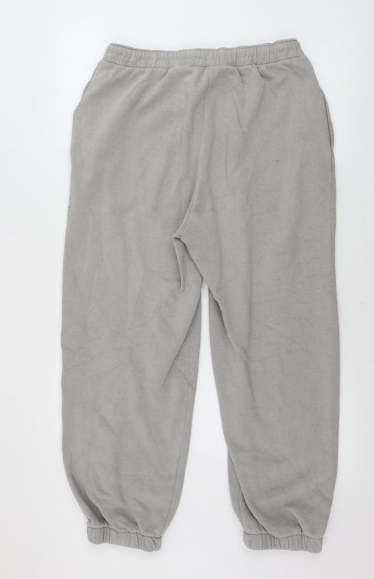 H&M Womens Grey Sweatpants Trousers Size M L25 in