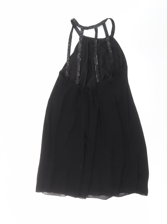 Lipsy Womens Black Trapeze & Swing Size 10