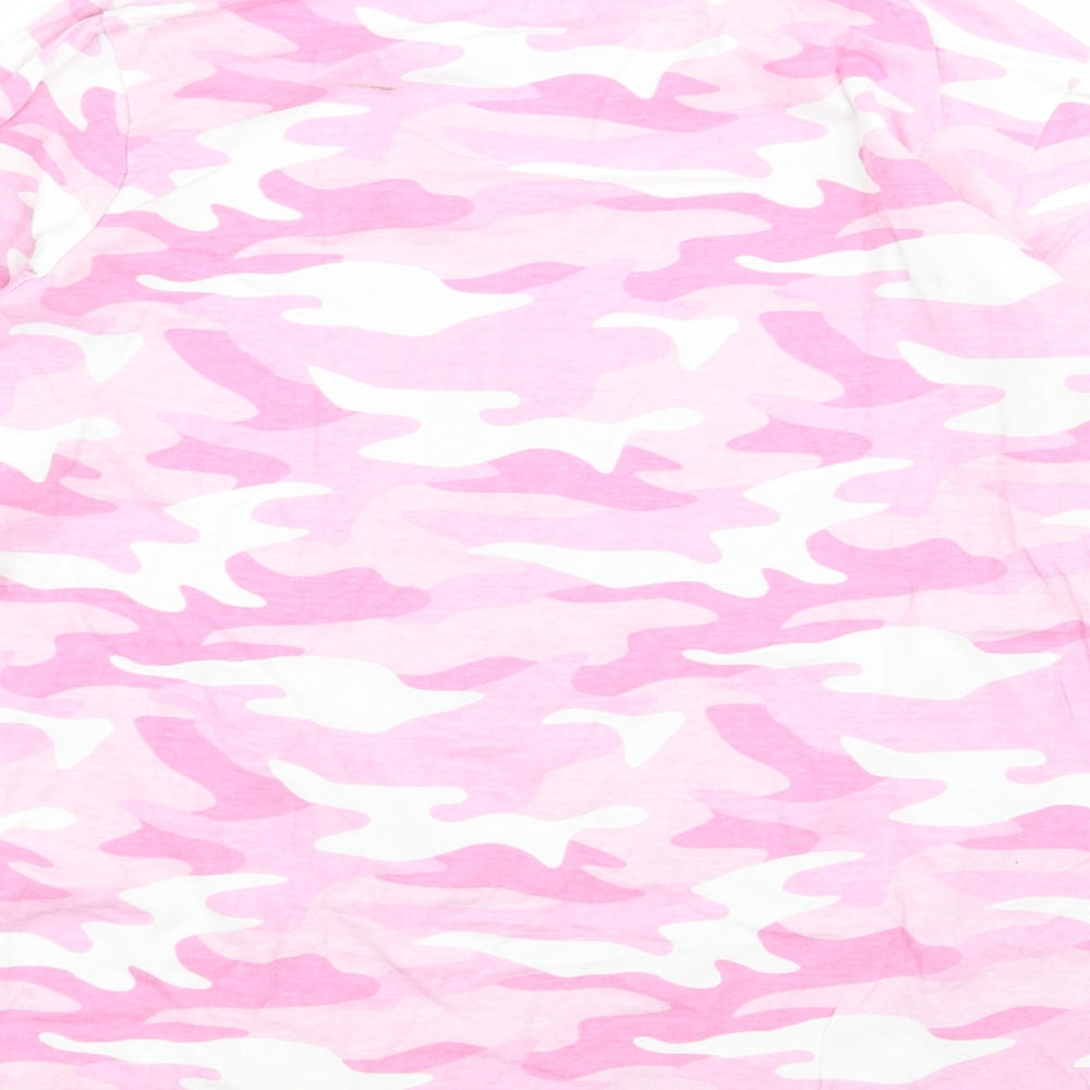 Primark Girls Pink Camouflage Top Pyjama Top Size 13-14 Years - dream life