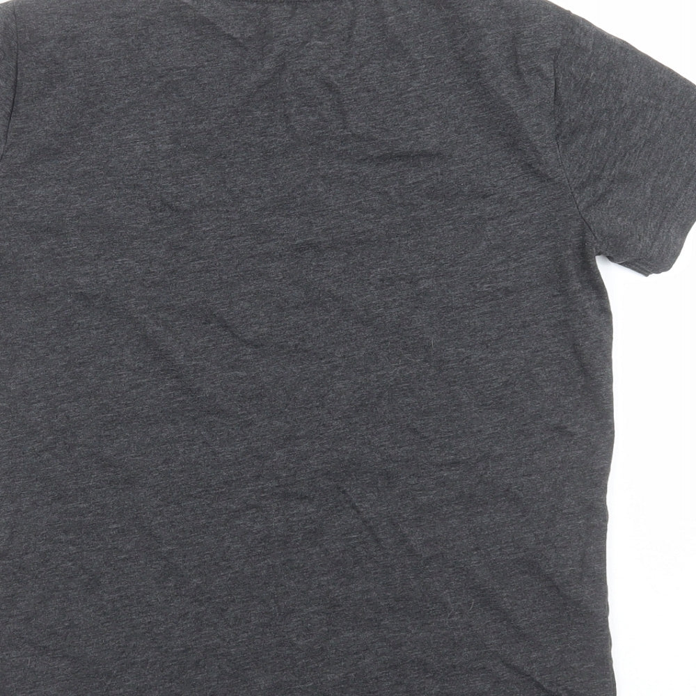George Womens Grey Solid Top Pyjama Top Size 4