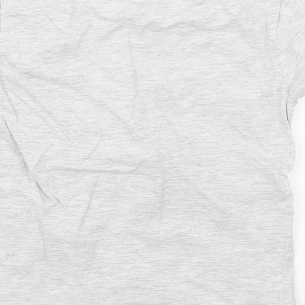 Primark Girls Grey Basic T-Shirt Size 4-5 Years