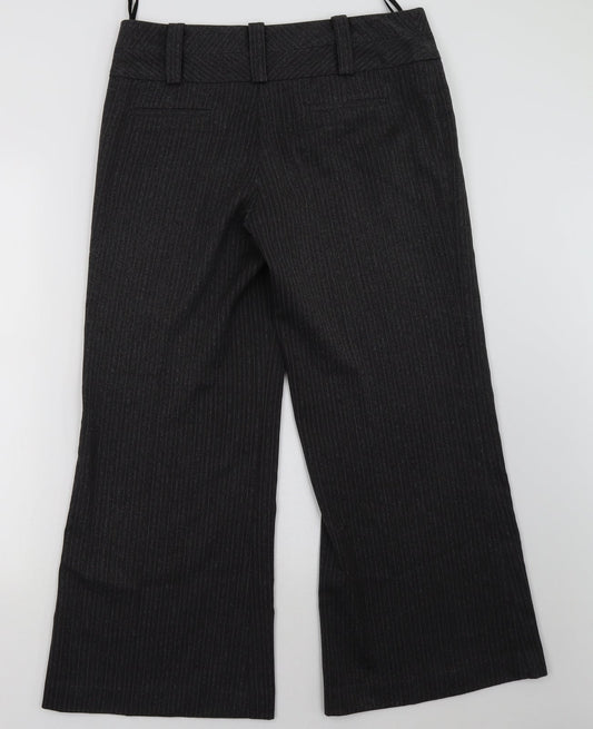 New Look Womens Grey Trousers Size 12 L30 in