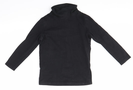 Crane Boys Black Basic Casual Size 5-6 Years