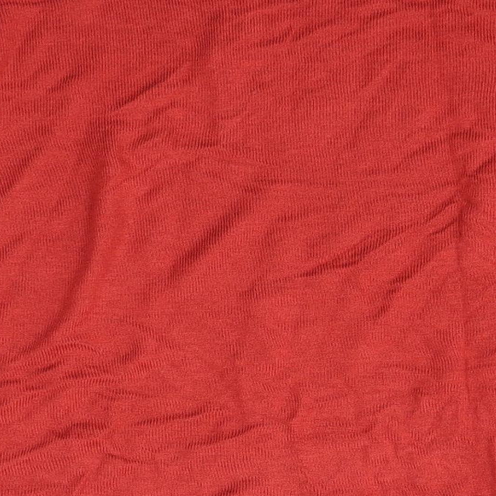M&S Womens Orange Pullover Jumper Size 22