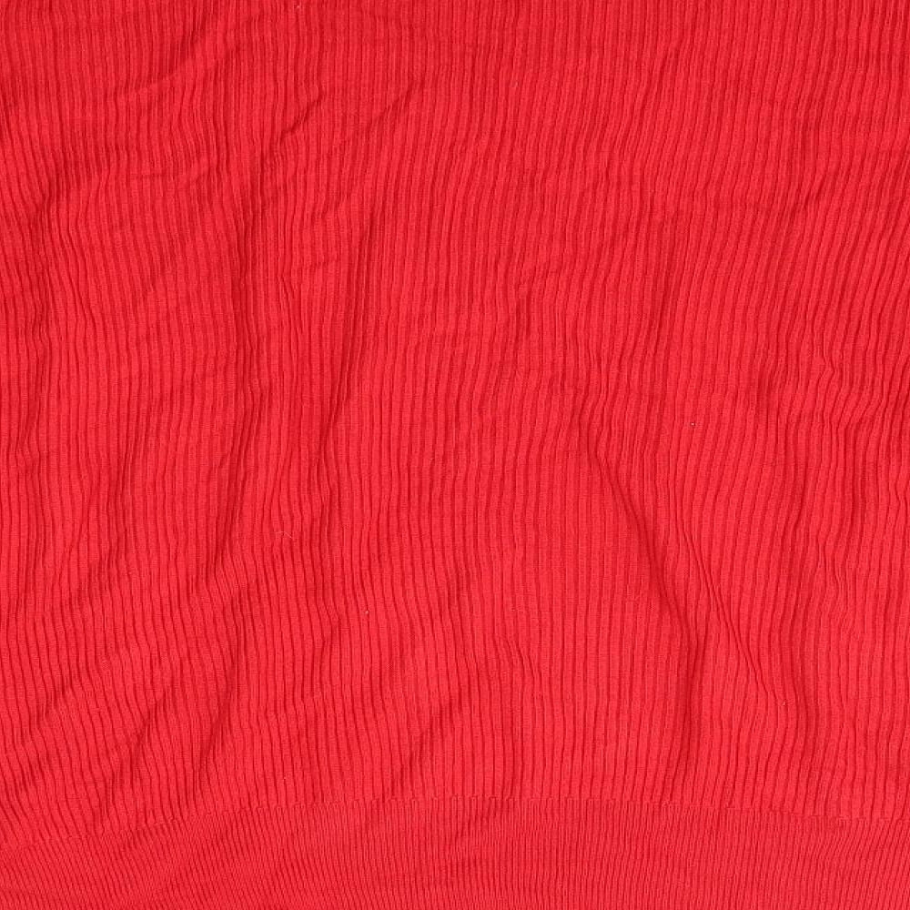 M&S Womens Red Pullover Jumper Size 20