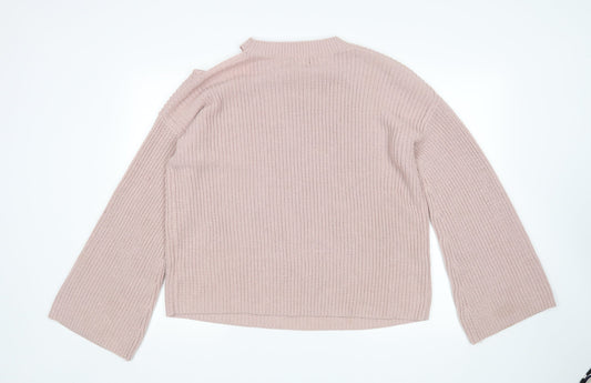 New Look Womens Pink Pullover Jumper Size 12