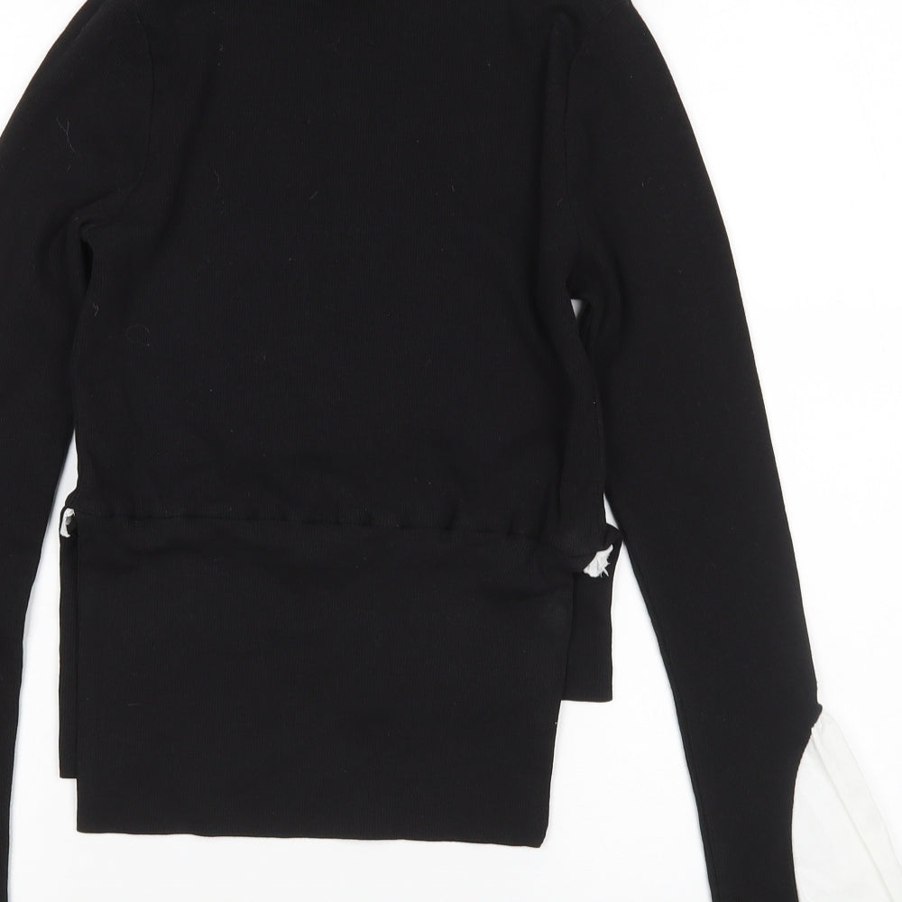 Portobello Punk Womens Black Pullover Jumper Size 6