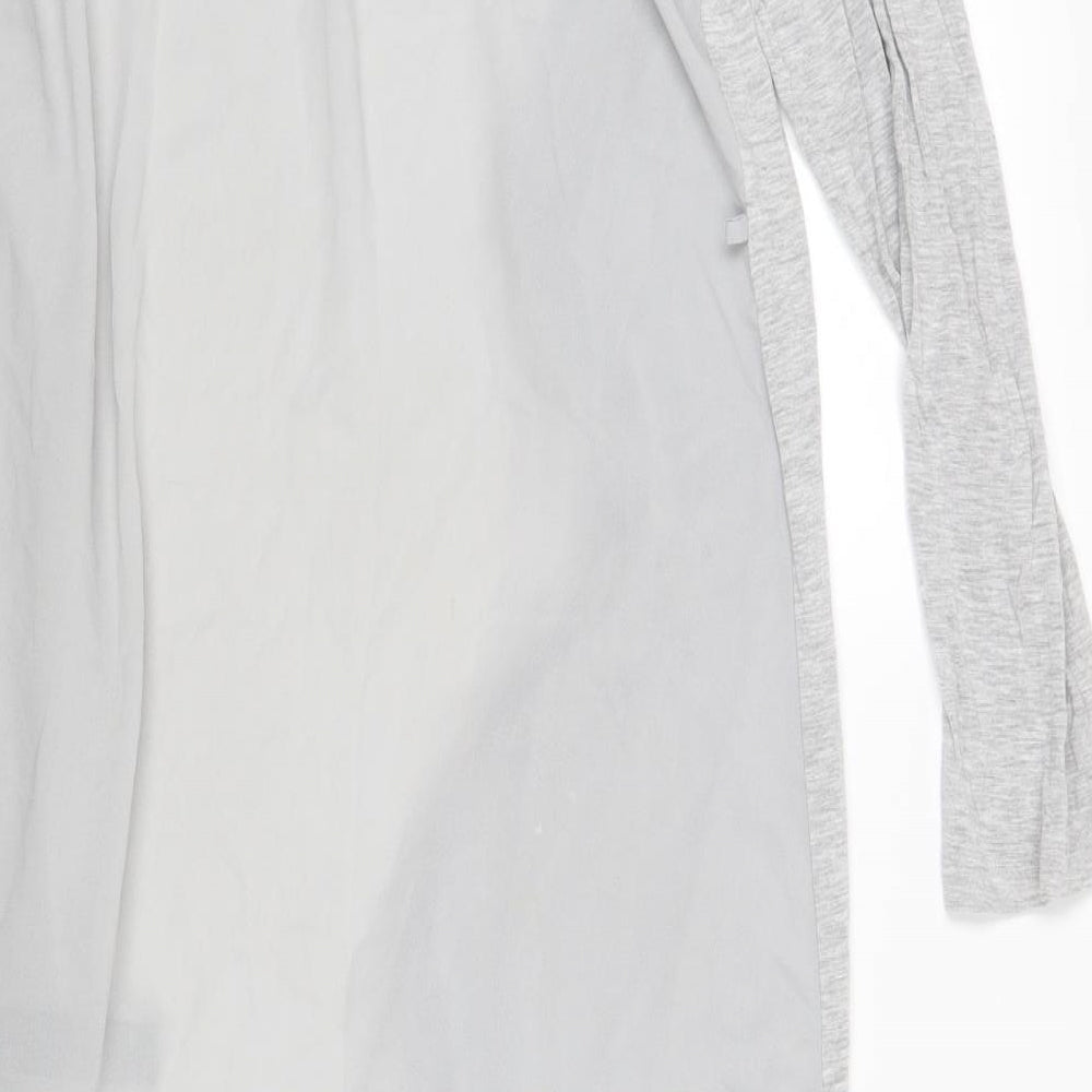 M&S Womens Grey Cardigan Jumper Size 8