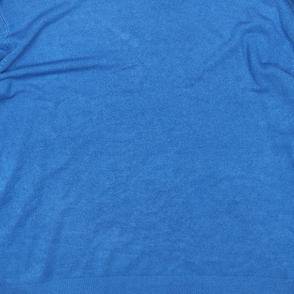 Cedar Wood State Womens Blue Pullover Jumper Size L