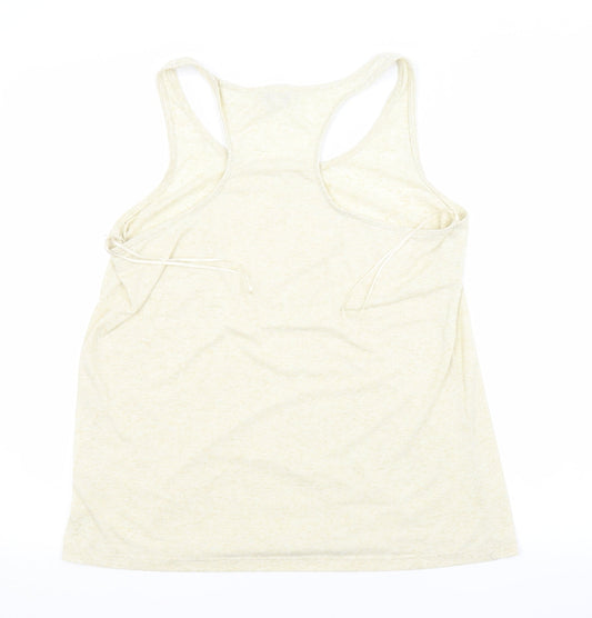 Papaya Womens Beige Basic Tank Size 14