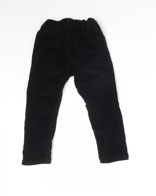 H&M Girls Black Straight Jeans Size 3 Years