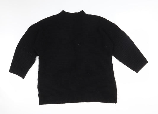 Missguided Womens Black Pullover Jumper Size L