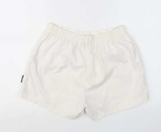 Olympus Womens White Cargo Shorts Size XL