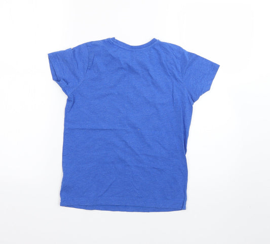 Primark Boys Blue Basic T-Shirt Size 8-9 Years