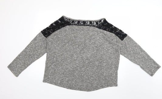 Peacocks Womens Grey Pullover Jumper Size 20