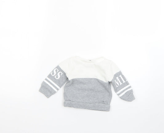 Preworn Baby Multicoloured Pullover Jumper Size 3-6 Months