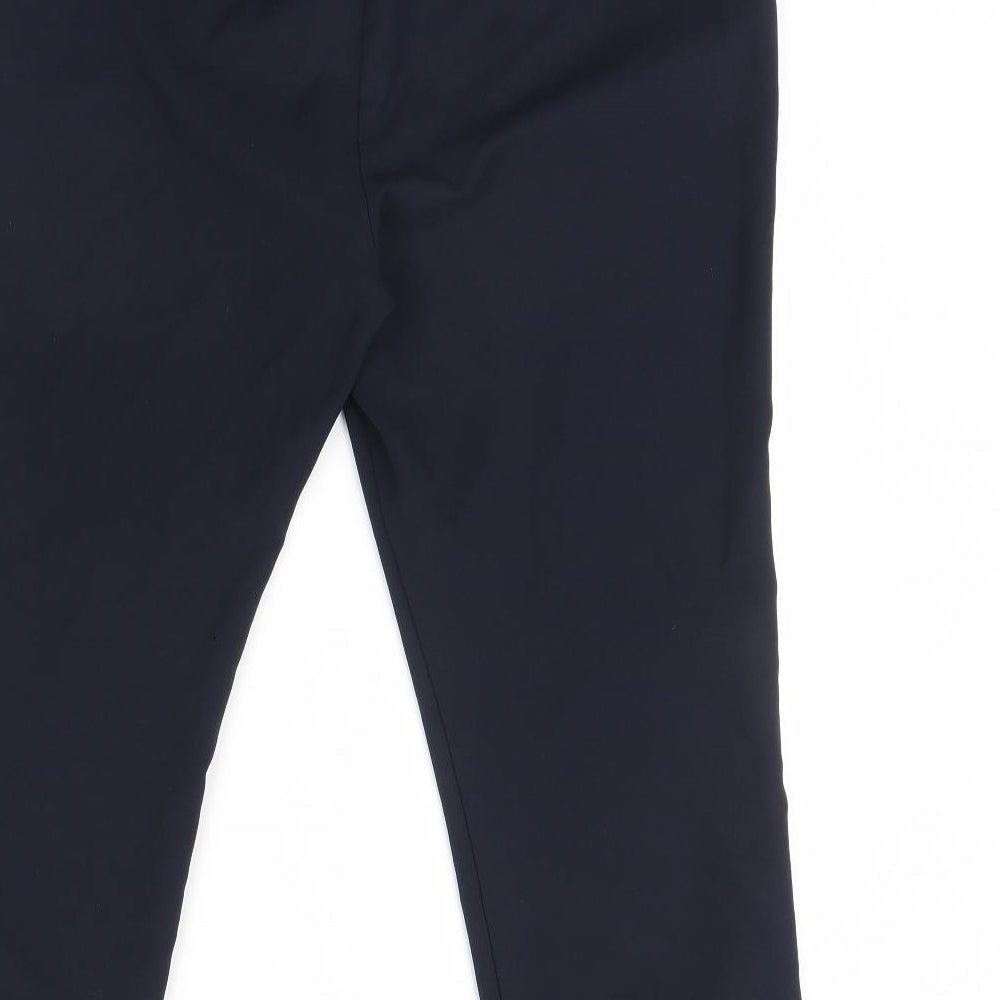 Bonmarche Womens Blue Dress Pants Trousers Size 16 L23 in