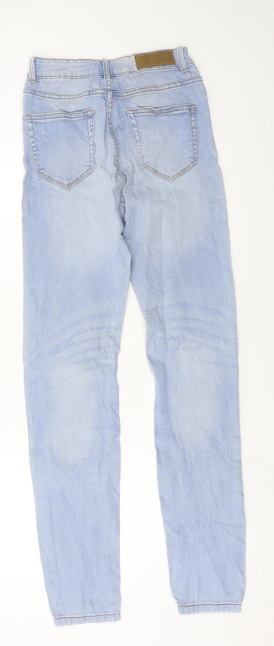 Amisu Womens Blue Denim Skinny Jeans Size 27 in L28 in