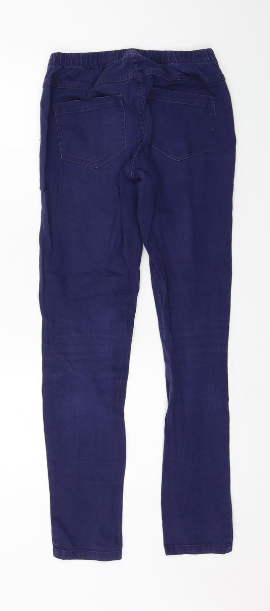 Pieces Womens Blue Denim Jegging Jeans Size 30 in L30 in