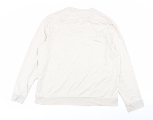 all in motion Mens Beige Pullover Jumper Size XL