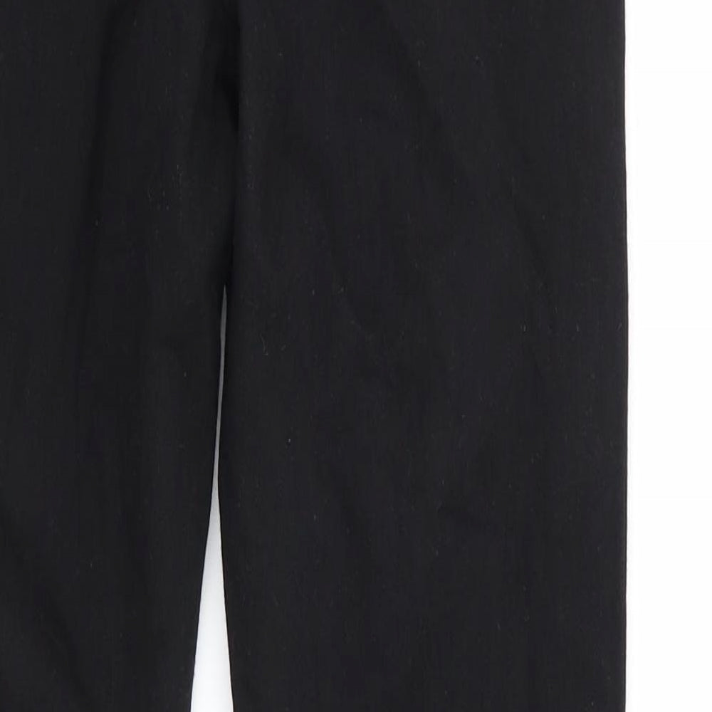 Topshop Womens Black Skinny Jeans Size 30 in L24 in - RIPPED JEANS