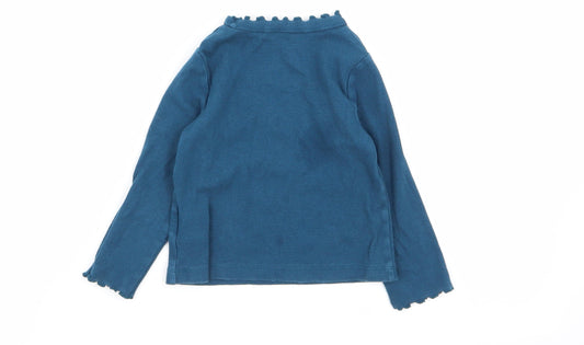 John Lewis Girls Blue Basic T-Shirt Size 2 Years
