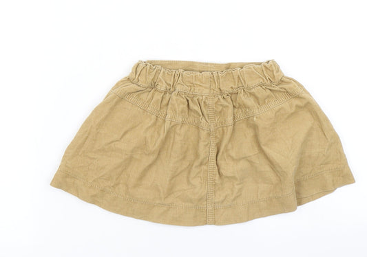 NEXT Girls Brown Corduroy A-Line Skirt Size 12-18 Months