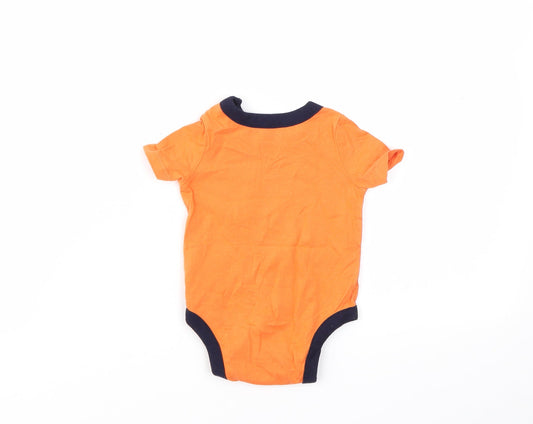 Gap Baby Orange Babygrow One-Piece Size 0-3 Months