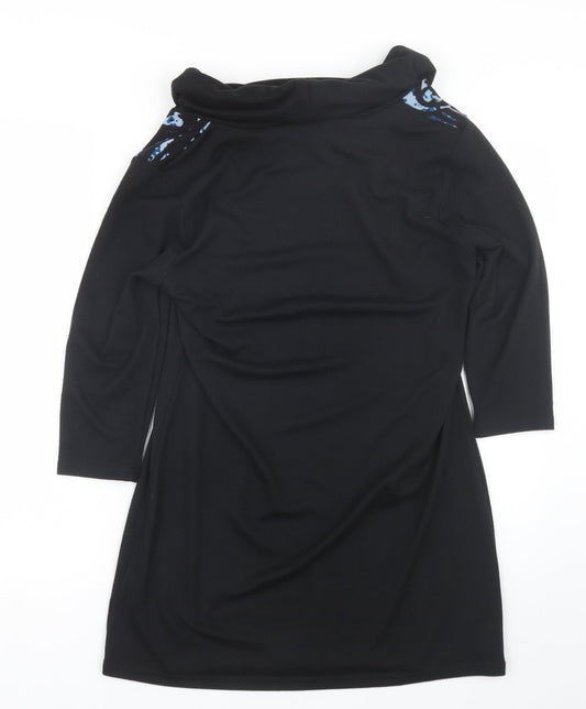 Klass Womens Black Pullover Jumper Size M