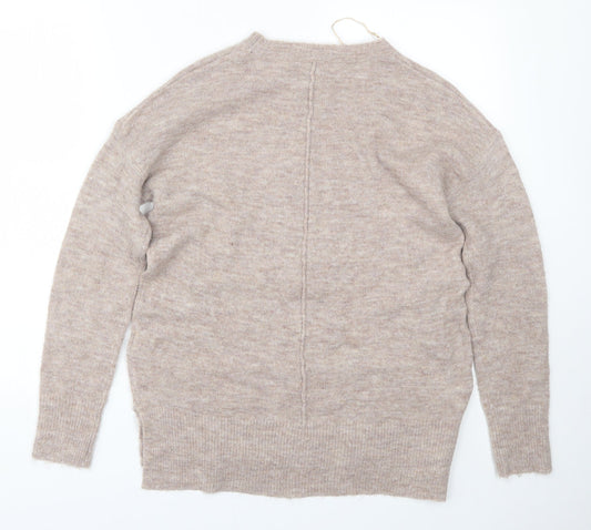 Papaya Womens Brown Pullover Jumper Size S
