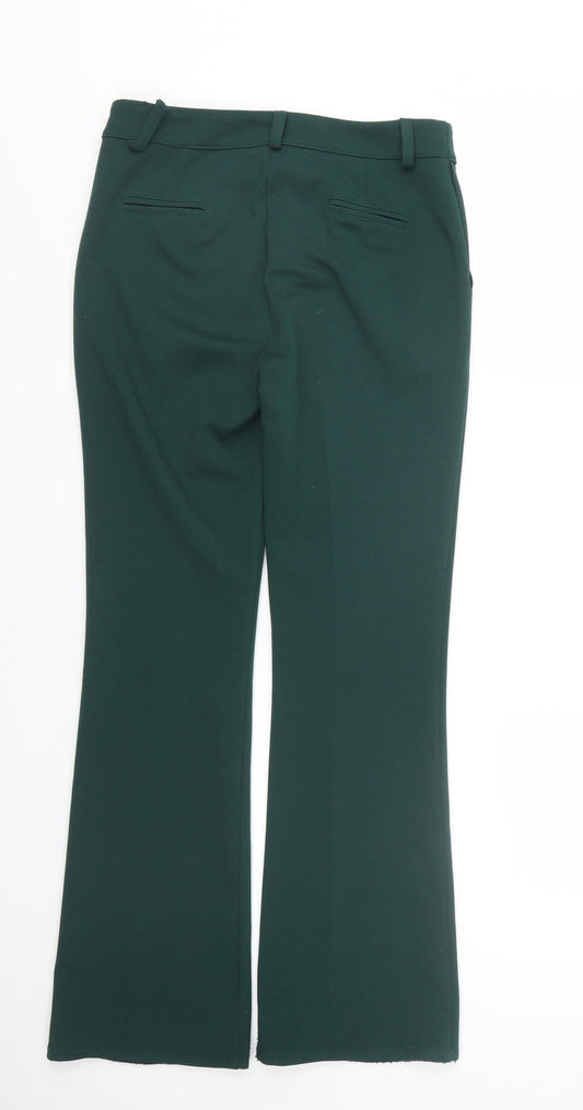 Made in Italy Womens Green Trousers Size 28 L28 in