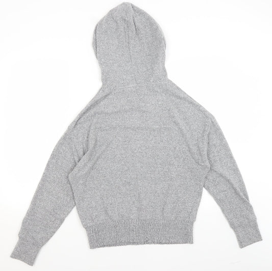 Dorothy Perkins Womens Grey Pullover Hoodie Size 12