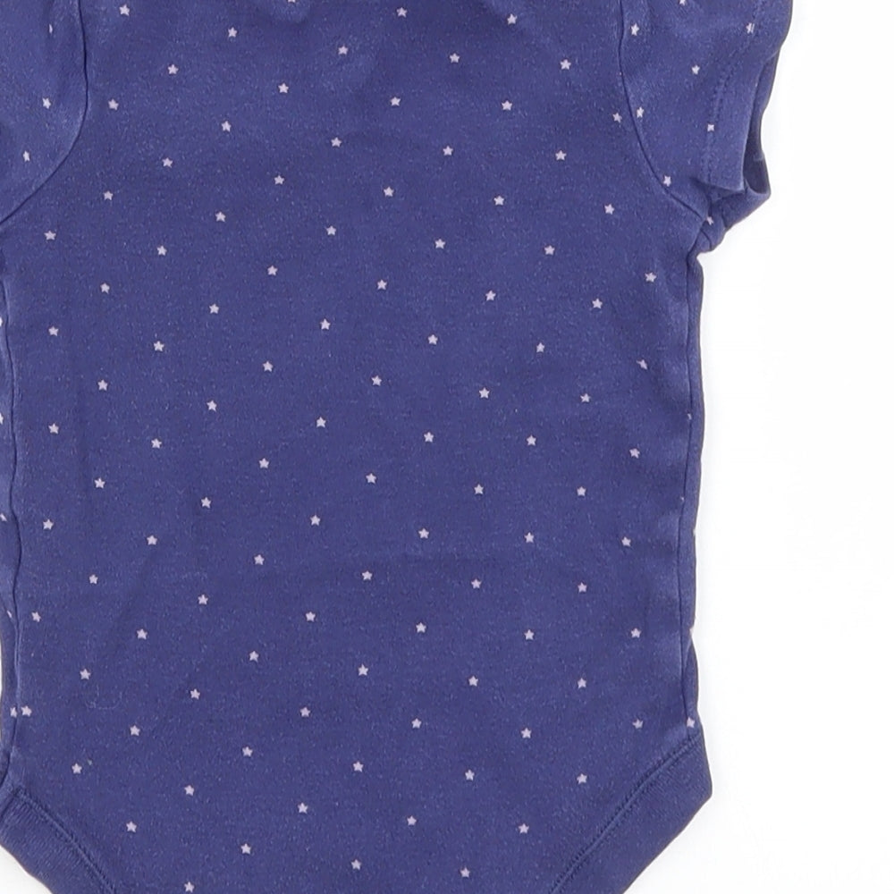 F&F Baby Blue Romper One-Piece Size 6-9 Months - Stars