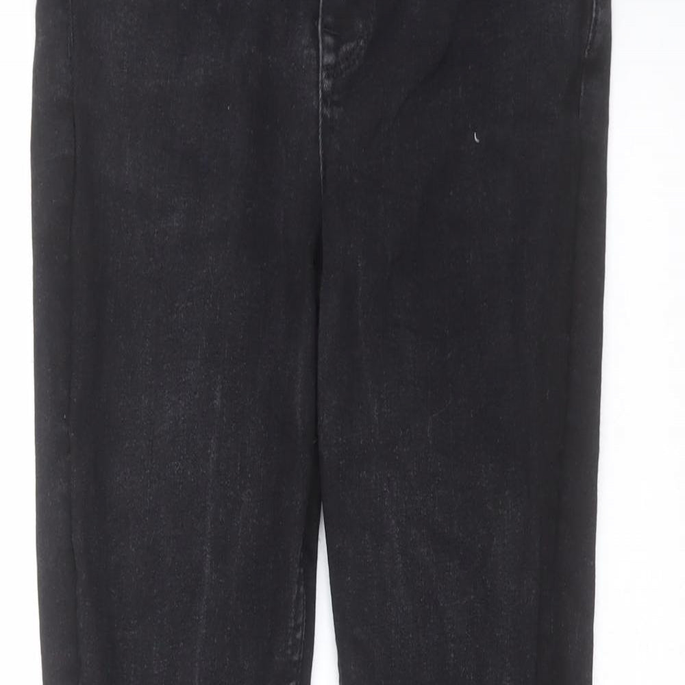 Crew Clothing Womens Black Denim Skinny Jeans Size 8 L30 in